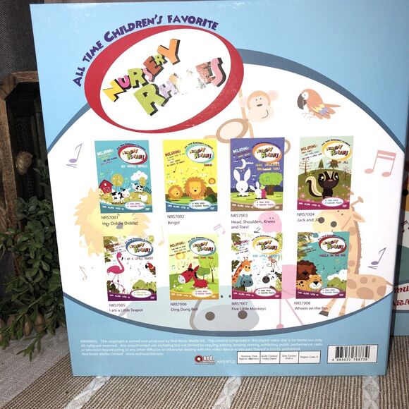 Childrens 100 Sing-A-Long .Nursery Rhymes +Karaoke Songs Fun Party Learning 8DVD - Picture 8 of 10